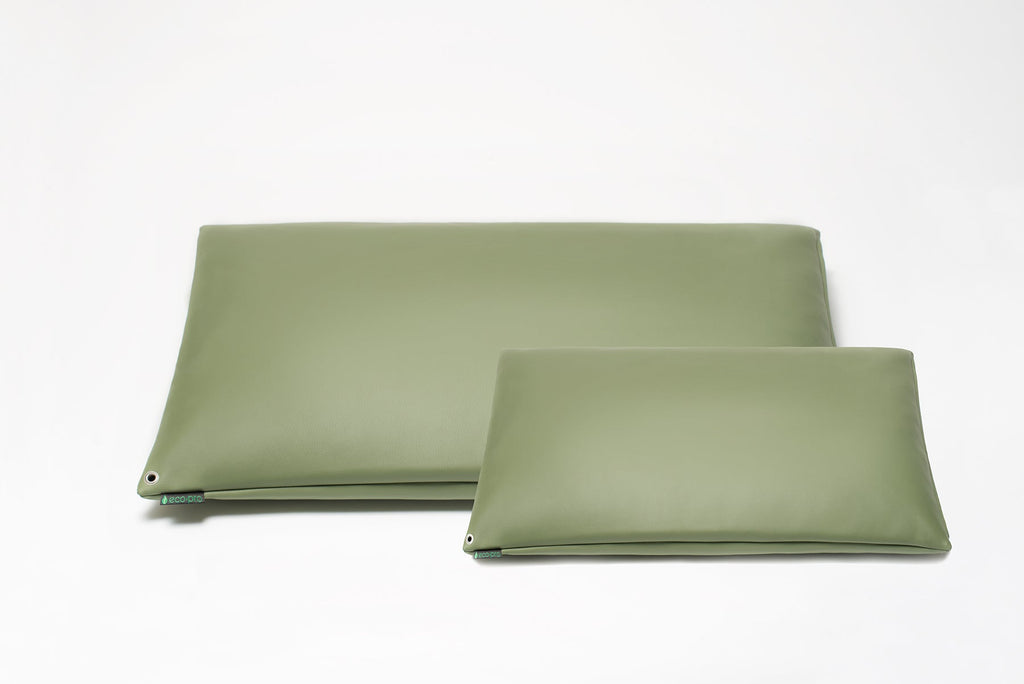 Classic Black/Stone Grey 2-Tone MINI Pillow Cover w/ Insert